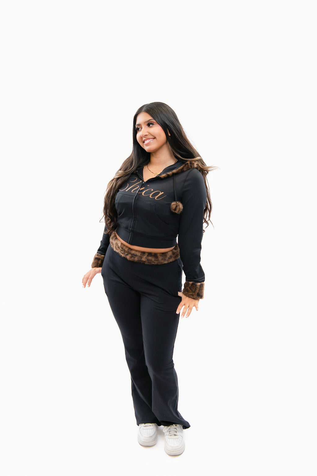 Flared Pants Black (Belle)