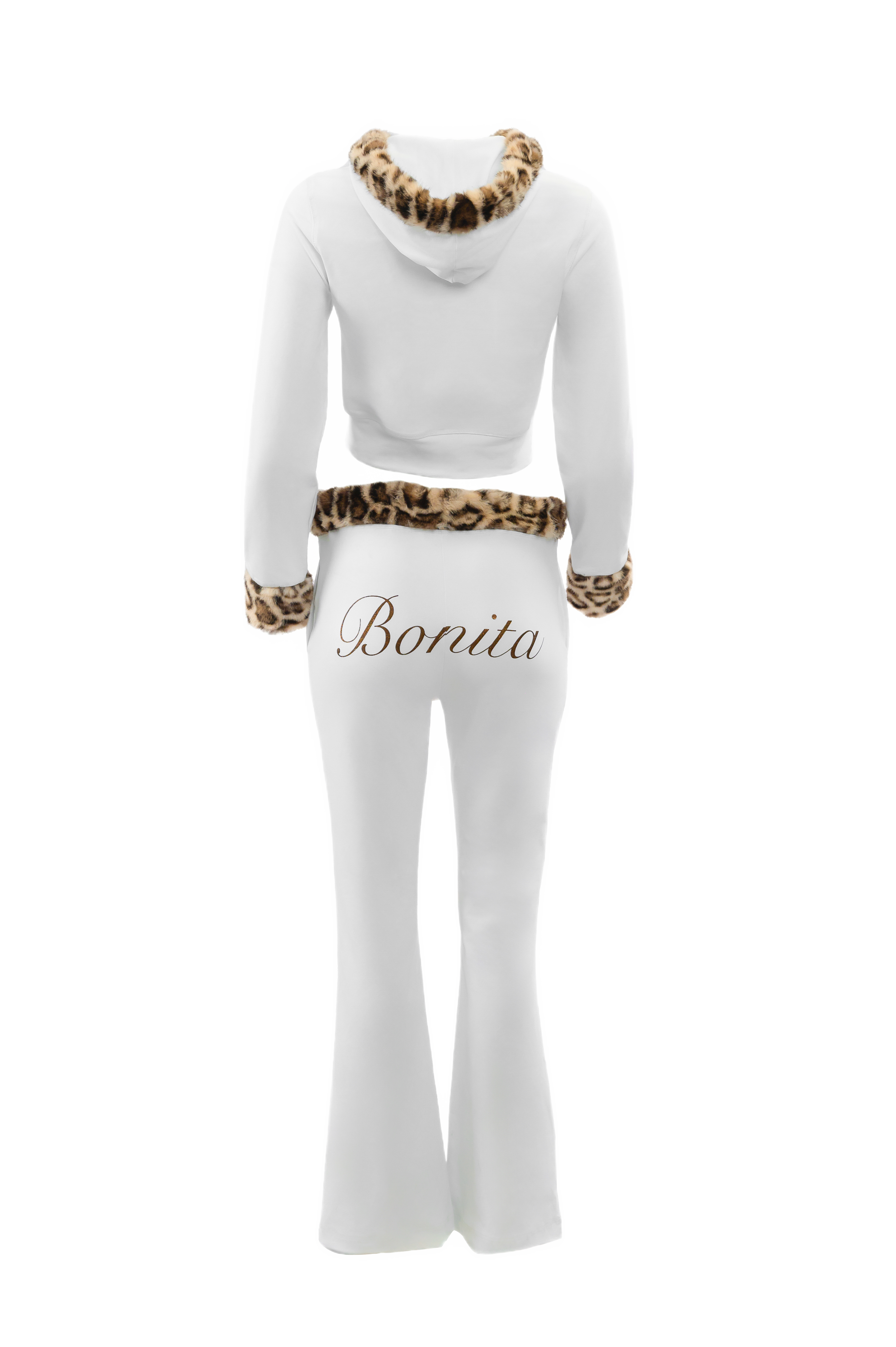 Flared Pants White (Belle)